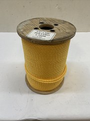 1/4 InchX600 FT Polypropylene Rope 71690 Yellow Made In Vietnam