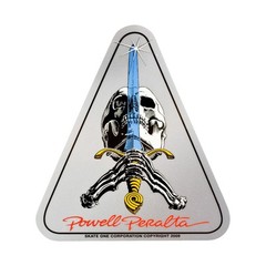 Powell-Peralta Classic Skull & Sword Sticker