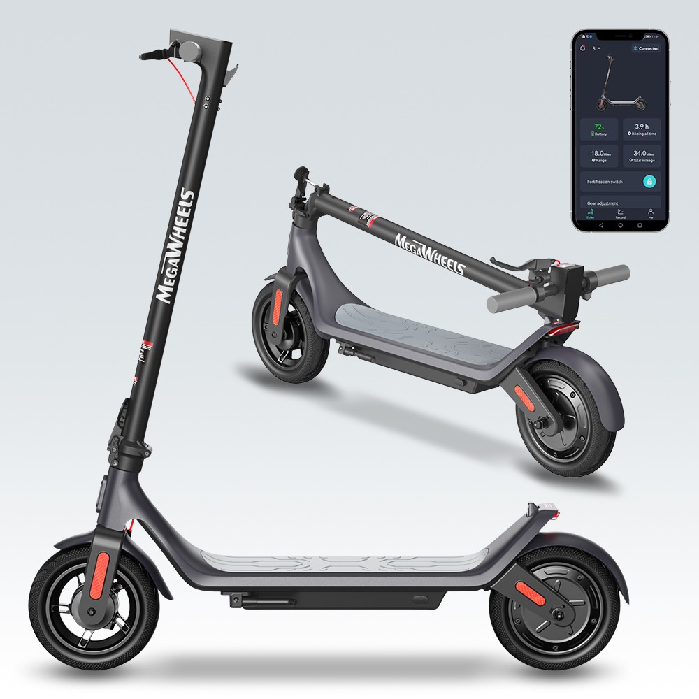 ELECTRIC SCOOTER FOR ADULT 350W 30KM FOLDING E-SCOOTER &APP URBAN COMMUTER