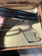 Vintage Crosman Early .22 Target Pistol w/ Original Box & Manual