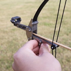Mini Compound Bow Metal Material Compound Bow Decoration Palm Bow Toy