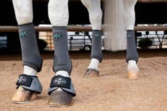 Professional’s Choice 2xCool Sport Medicine Boots Value 4 Pack Black Medium M