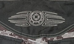 Size Large -SMART PARTS Paintball Pants Mens Camo Pixel Black Adjustable Padded