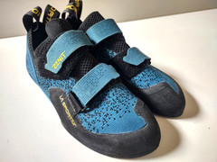 La Sportiva Zenit Climbing Shoes Mens Sz 8.5 Women’s Sz 9.5 EU 41 Neptune Blue