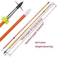 40lb Bowfishing Recurve Bow Set Arrow Reel Straight Bow Archery Hunting Fishing