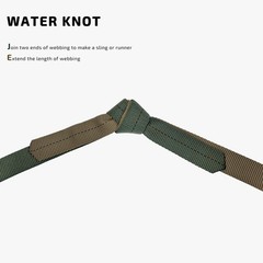 GM CLIMBING 1 inch MIL-W-5625 Nylon Tubular Webbing Milspecs 30 ft, Tan 499
