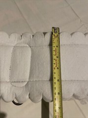 SIMCO Cinch 35″ Smooth WHITE Straight Saddle Girth
