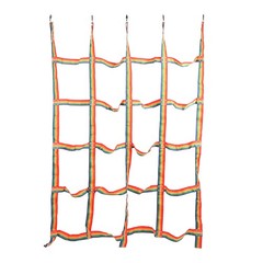 57 X 72 Inch Climbing Net Kids Climbing Rope Ladder PP Fiber High Loa KNDW