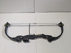 Barnett Tomcat Compound Bow Black Hunting Bow With Allen Camouflage Case Sight
