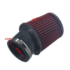 62mm Air Filter/Kit For Coleman CT200U CT200U-EX KT196 6.5Hp Mini Bike Go Kart