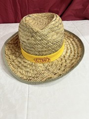 2009 Australian Outback Spectacular Straw Hat R.M. Williams Size M