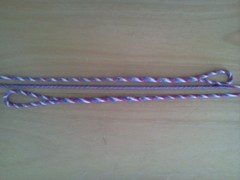 3-ply B-55 Flemish string for recurve or longbow with Diamondback or #26 serving