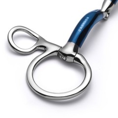Cavalon Baucher Locking Single Joint Sweet Iron Snaffle Bit