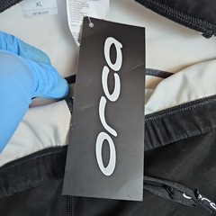 NEW NWT Orca Orbea Black White Tri Short Pro Men’s XL Padded Cycling Triathlon