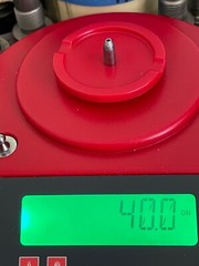 22 CAL 40 GRAIN DISH BASE .218″ SLUG / PELLETS FROM VARMINT KNOCKERS