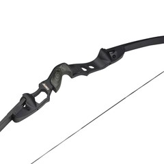 62″ ILF Recurve Bow 19″ Riser 30-60lbs Takedown Archery American Hunting 210FPS