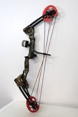 Barnett Vortex Hunter Beginner Compound Bow – Camo / Red – RH (28″ Ax-Ax) 2011