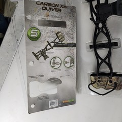 TruGlo Camo Carbon XS 5 Arrow Bow Quiver Open Box