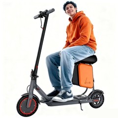 LADPED Adult Electric Scooter Folding E-Scooter W/11L luggage Seat City Commuter