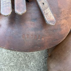 RARE ZALDI Close Contact Saddle – Bentley II – 17″ – Quality Leather – Spain