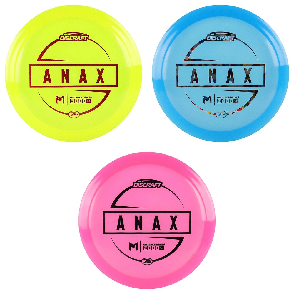Discraft Disc Golf Paul McBeth Z Lite Anax Distance Driver 10/6/0/3 – Choose Ex