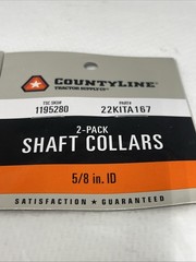 CountyLine 5/8 in. Set Collars for Tractors, 4-Pack Part# 22KITA167
