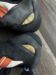 Tenaya RA Climbing Shoes Womens Sz 7 Black & Orange Made In Spain