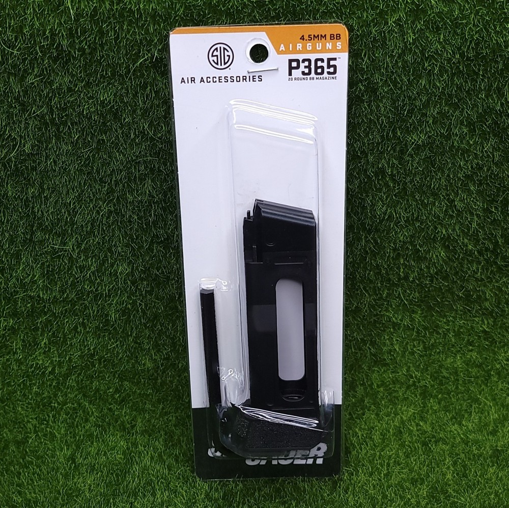 Sig Sauer 4.5mm Caliber 20-Round BB Magazine for P365 Air Gun – AMPC-BB-365