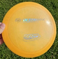 Great Thrower! Older Penned-Run Innova Gstar Destroyer – 175 Grams, Flat!