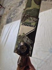 Jennings Compound Bow w/ Camouflage Limbs, Black/Camouflage, For Men