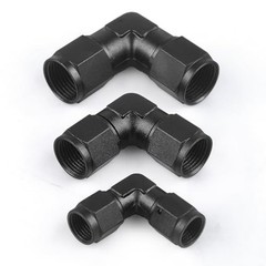 6AN Female to 6AN Female 90 Degree Swivel Coupler 6AN-90Degree-2Pcs Normal