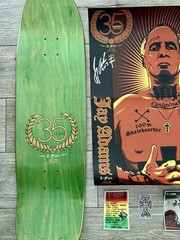 Jay Adams 35th Anniversary Z Flex Dogtown Deck W/ Signed Poster All OG