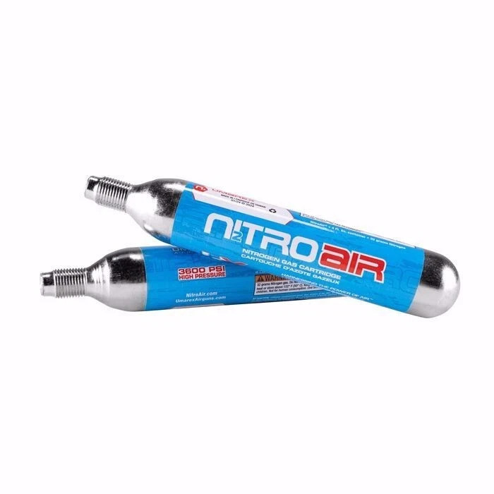 Umarex 32g N2 Nitroair Prefilled Nitrogen Gas Cartridges for Air Guns – 2 Pack