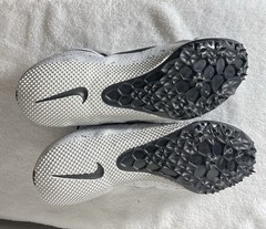 Nike Mens Size 12 Zoom Rival S 9907564-005 White Black Running Track Sneakers