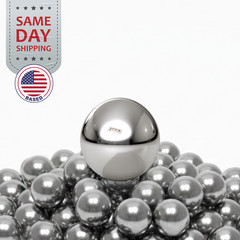 (1,000) 3/8″ Inch Steel Slingshot Ammo Shot Balls 0.375″ Caliber