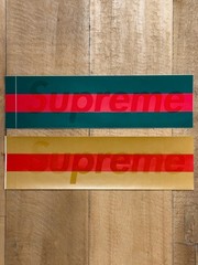 Supreme x Gucci Box Logo Sticker Set (2001)