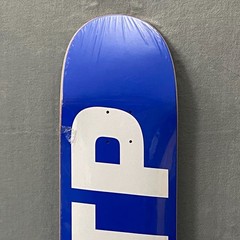 FTP Royal Blue Logo Deck 8.375 Graphic Streetwear Collab Skateboard New
