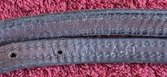 Vintage SIMCO Rope Edge Alpaca Silver Bars Small Cob Pony Show Headstall Bridle
