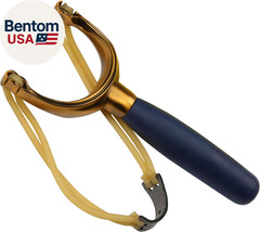 Slingshot with Metal Alloy Fork, Slingshot Toy with Rubber Band for Adults, Outd
