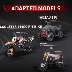 Motorcycle 420-10T Front Sprocket 17mm for 50cc 70cc 90cc 110cc 125cc Dirt