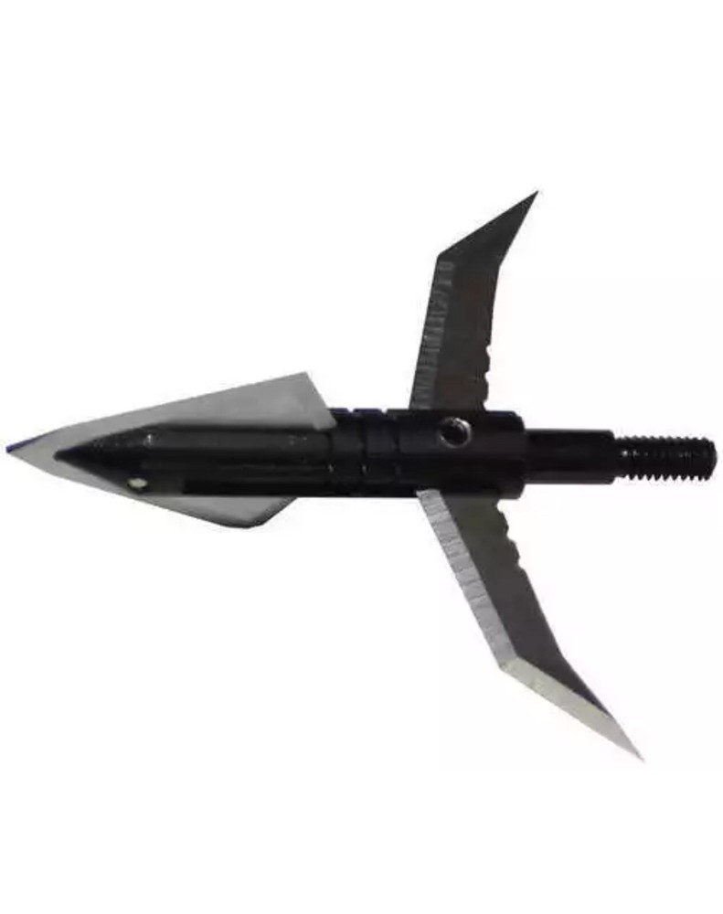 3 Heads. Xecutioner Broadheads Hybrid Expandable 125 Grain FREE SHIPPING