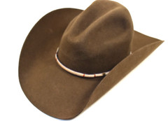 Stetson 4X Buffalo FUR FELT Hat Powder River Cowboy Hat SIZE 7 MINK