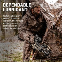 Compact Crossbow Lubricant with Foam Applicator – Trigger & Rail Care
