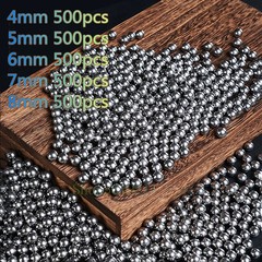 1000Pcs/Lot 8Mm Steel Balls Hunting High-Carbon Steel Slingshot B