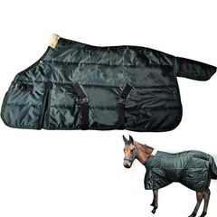 La La Pet Waterproof Warm-Keep Horse Turnout Blanket Adjustable and Breathable C