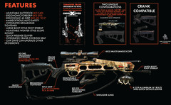 Recurve Crossbow FX1-45 Grip, Blackout Edition, 175 draw, 250 FPS