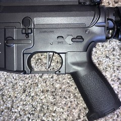 M4 Airsoft Rifle (Black)-Classic Army Total Performance