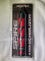 PSE Archery Vibracheck Spire 8″ Bow Stabilizer for Compound Bow Black/Red