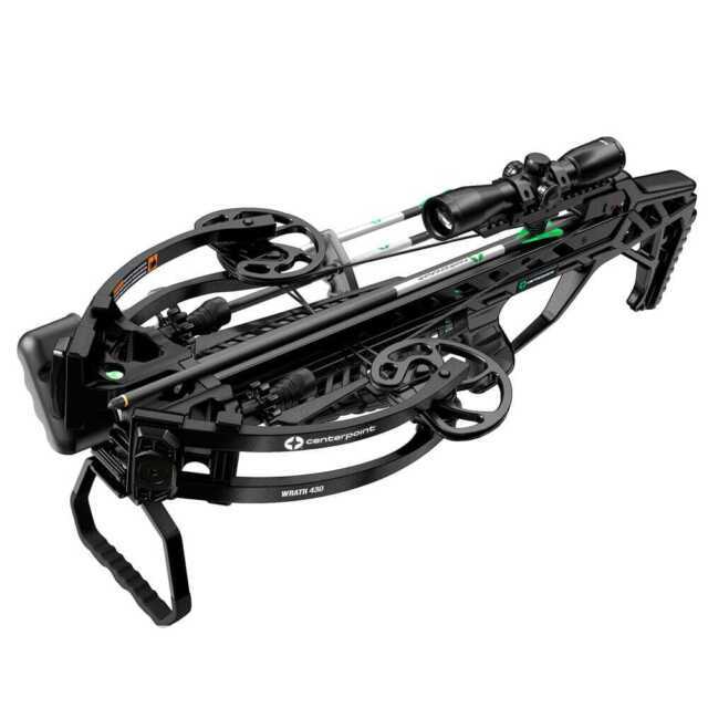 CenterPoint Wrath 430 Bullpup Compound Crossbow Package with Silent Crank