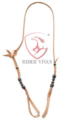 40 Plaits Bosal Set,Horse Bosal Set 12″,Rawhide Bosal Set With Nylon Mecate Rein